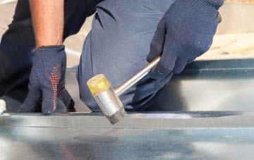Skiprigg metal flat roofing repairs